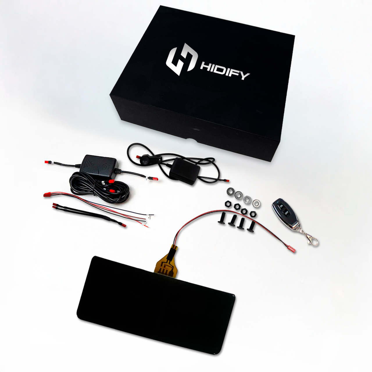 MOTORCYCLE BLACKOUT PLATE