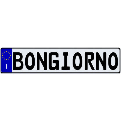 Custom License Plate