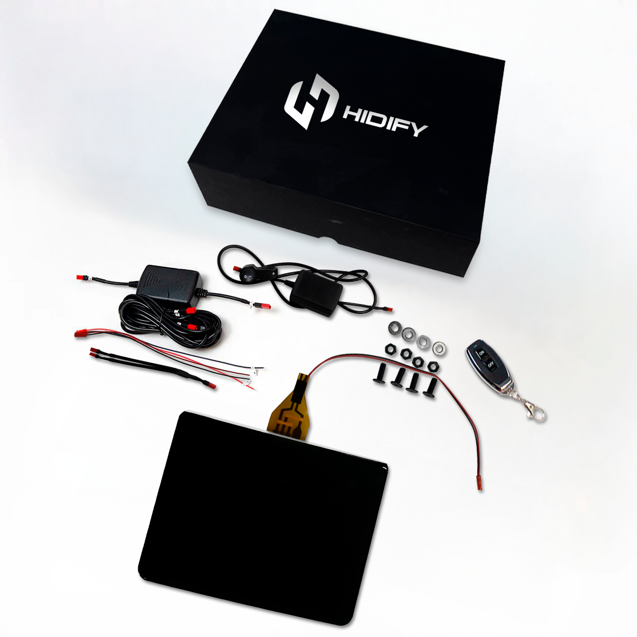 MOTORCYCLE BLACKOUT PLATE