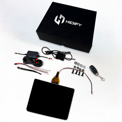 MOTORCYCLE BLACKOUT PLATE