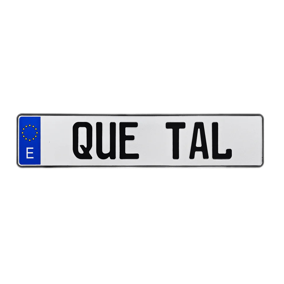 Custom License Plate