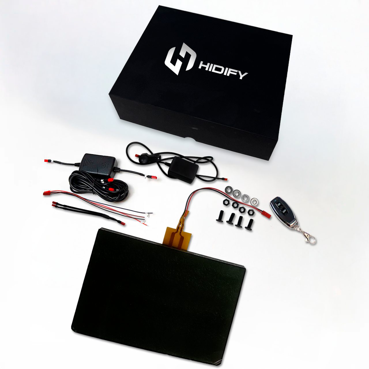 MOTORCYCLE BLACKOUT PLATE