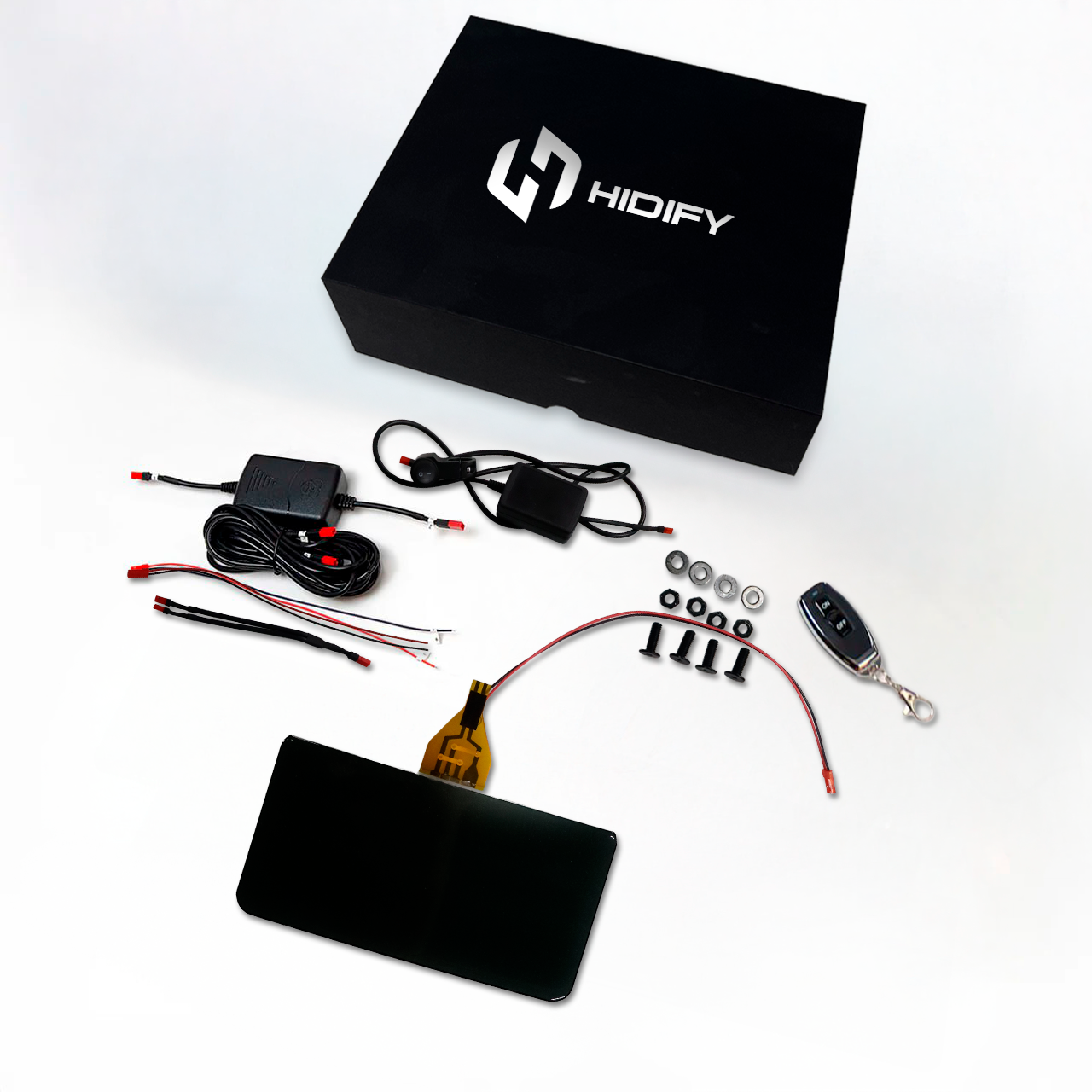 MOTORCYCLE BLACKOUT PLATE