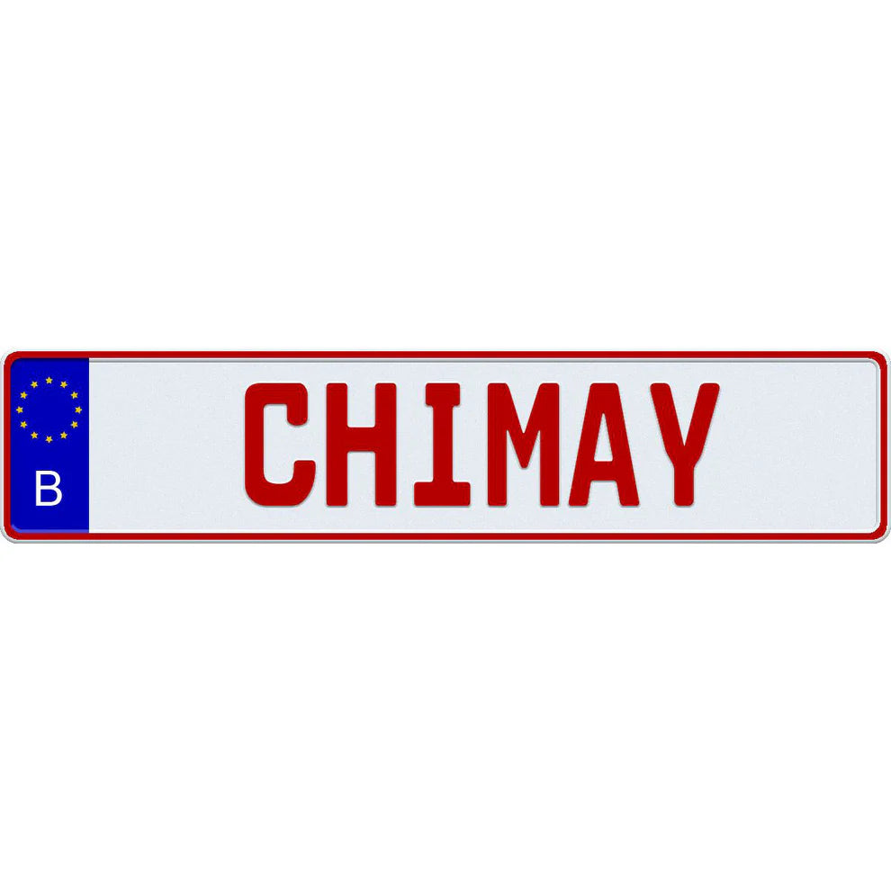 Custom License Plate