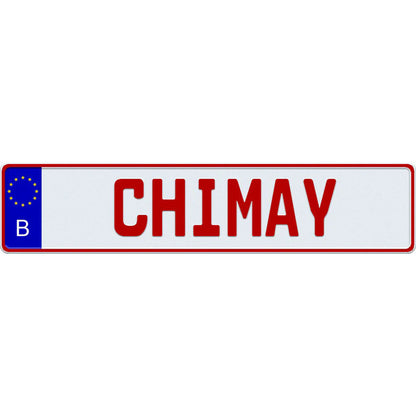 Custom License Plate