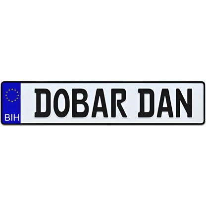Custom License Plate