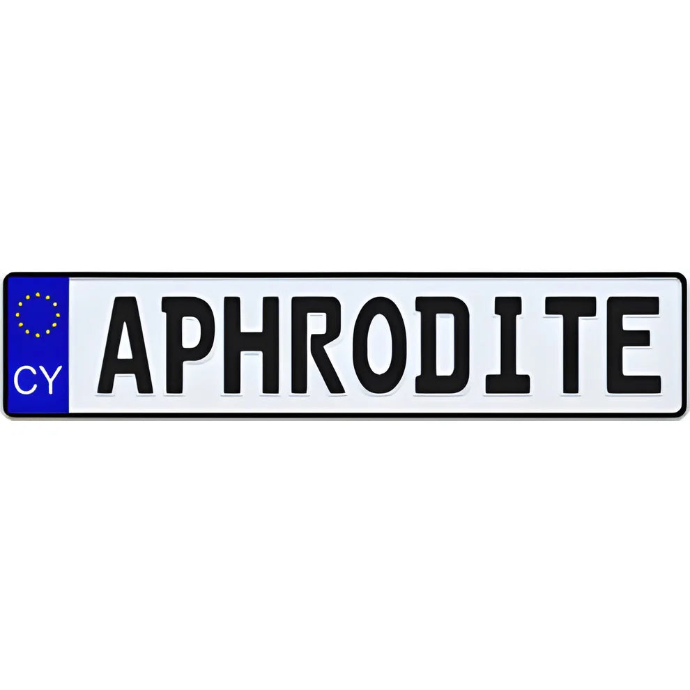 Custom License Plate