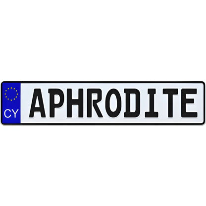Custom License Plate