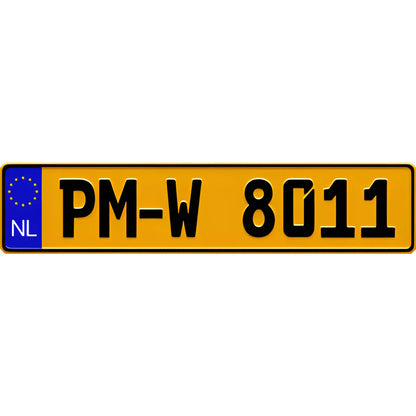Custom License Plate