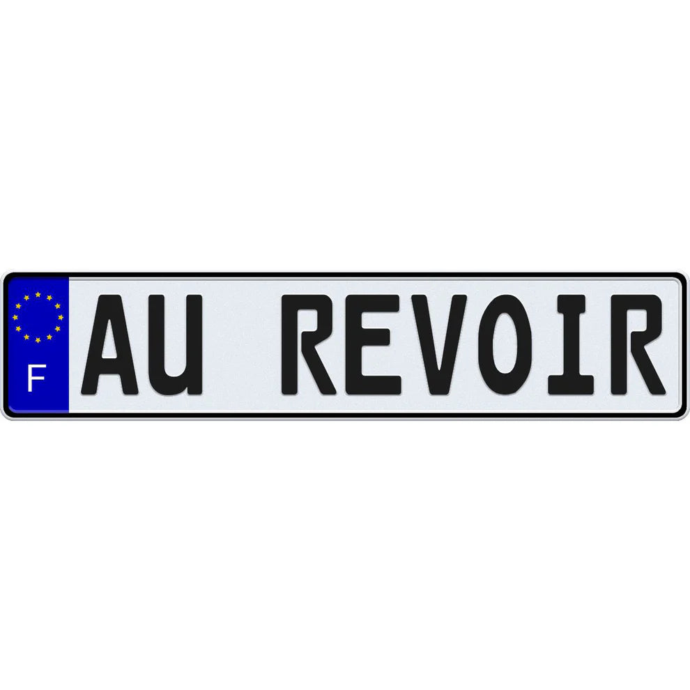 Custom License Plate