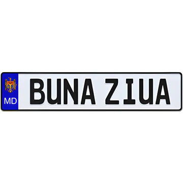 Custom License Plate