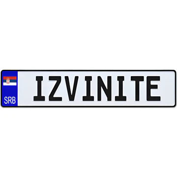 Custom License Plate