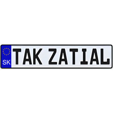 Custom License Plate