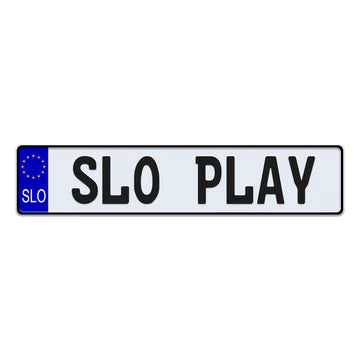 Custom License Plate
